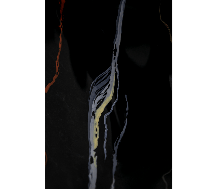 Monochrome Black Faux-Marble Side Table  Boca Do Lobo   