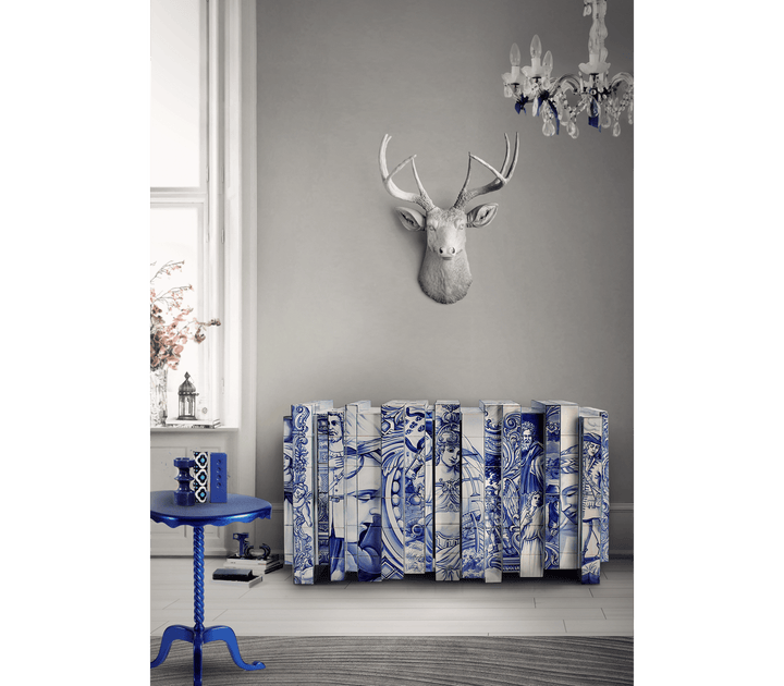 Ottoman White Side Table  Boca Do Lobo   