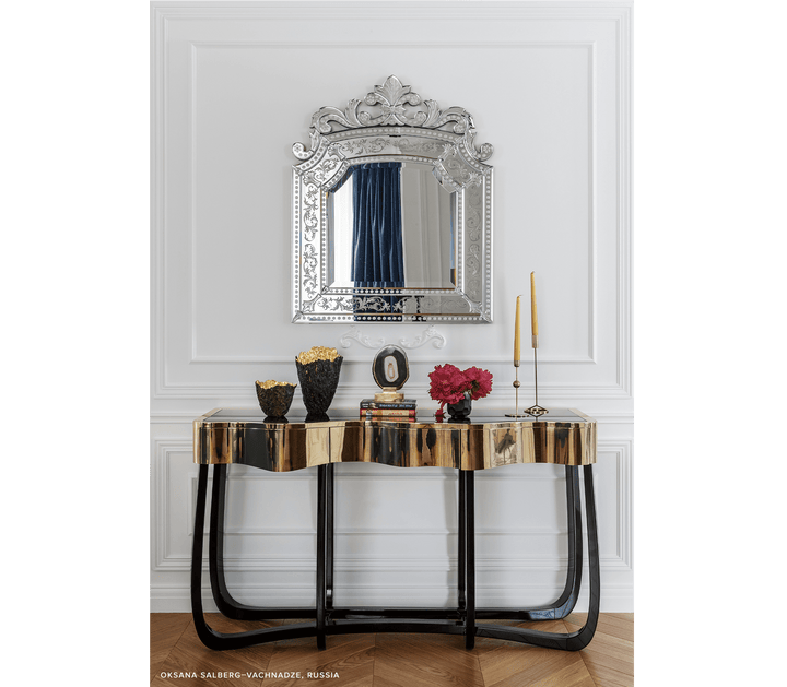 sinuous gold console Consoles Boca Do Lobo