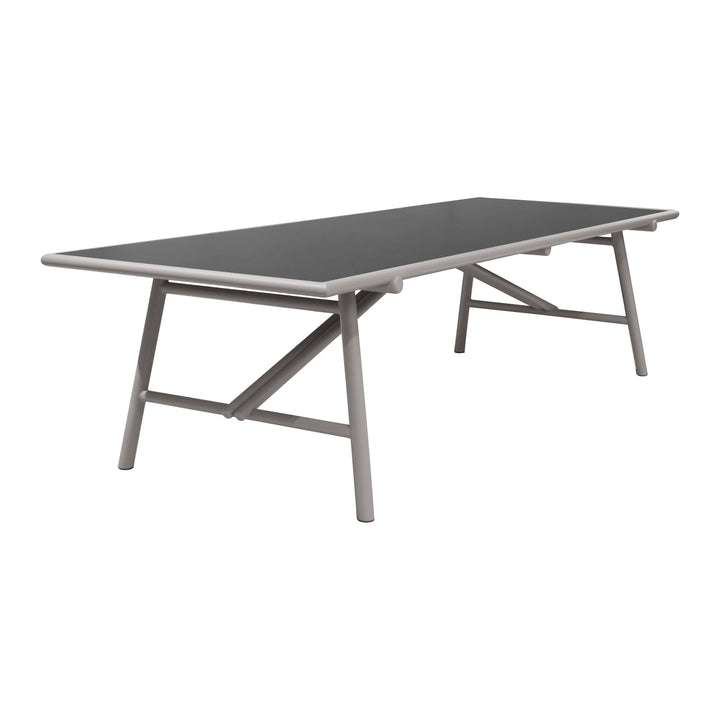 Sticks Outdoor Dining Table Tables Cane-line Nero Black Ceramic Taupe