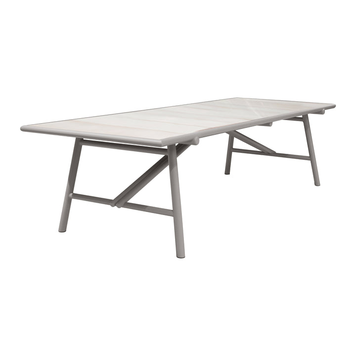 Sticks Outdoor Dining Table Tables Cane-line Sand Glazed Lava Stone Taupe