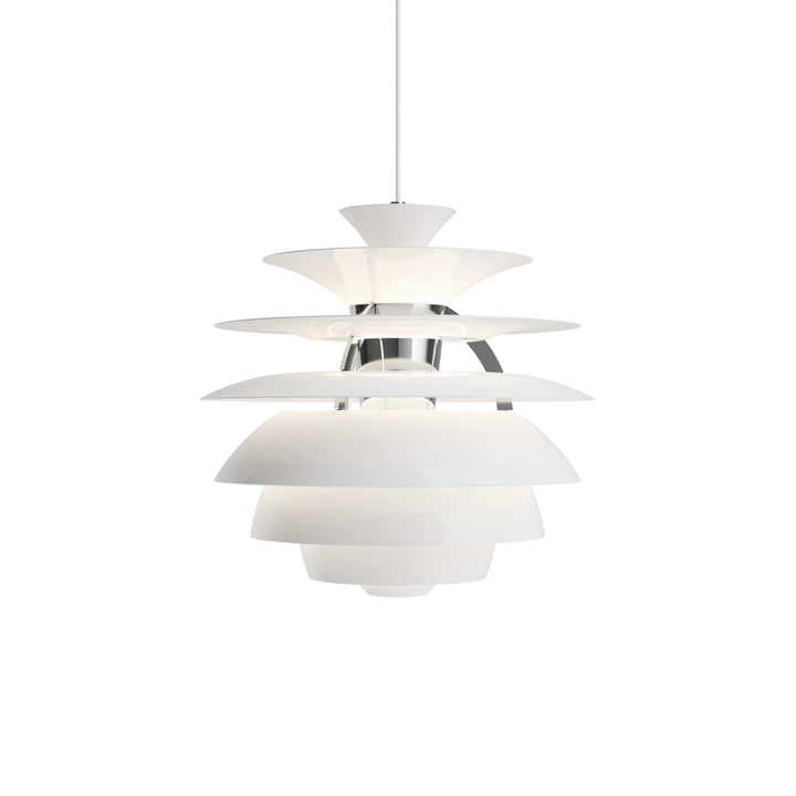 PH Snowball Pendant Light Lighting Louis Poulsen White / Wet Painted