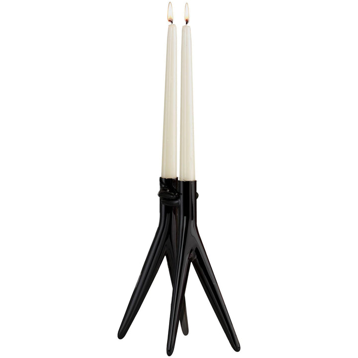 Abbracciaio Candelabra Candle Holders Kartell Black