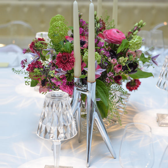 Abbracciaio Candelabra Candle Holders Kartell