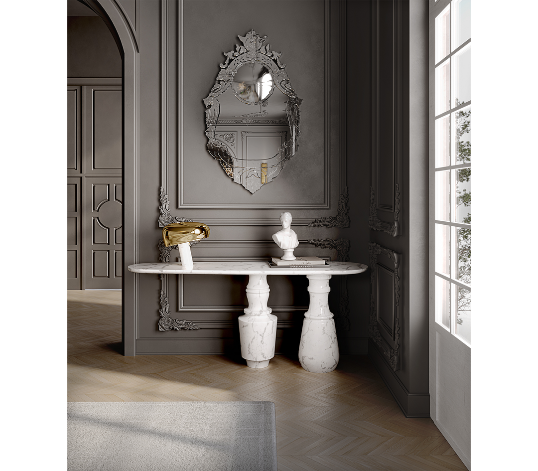 pietra carrara console Consoles Boca Do Lobo