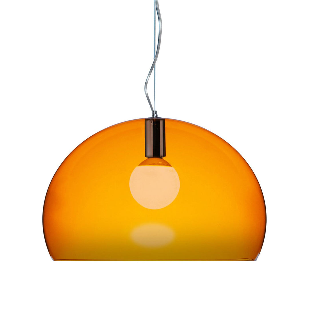 FL/Y Suspension Lamp Lighting Kartell Orange Large: 32.7 in diameter