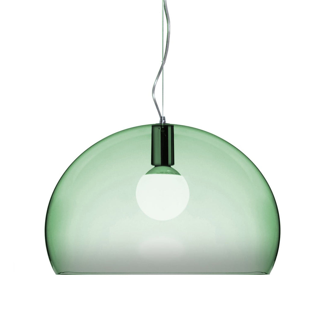 FL/Y Suspension Lamp Lighting Kartell Sage Green Large: 32.7 in diameter
