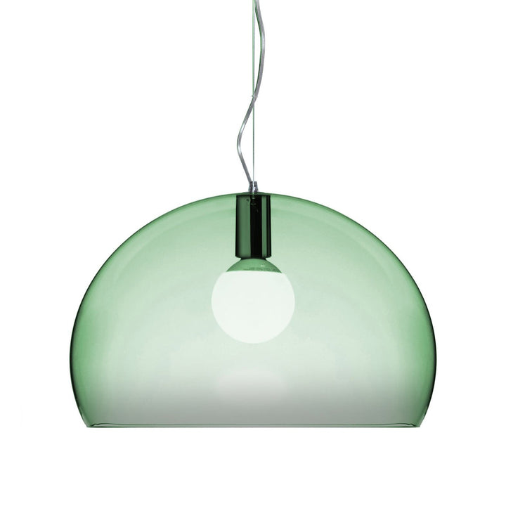 FL/Y Suspension Lamp Lighting Kartell Sage Green Large: 32.7 in diameter