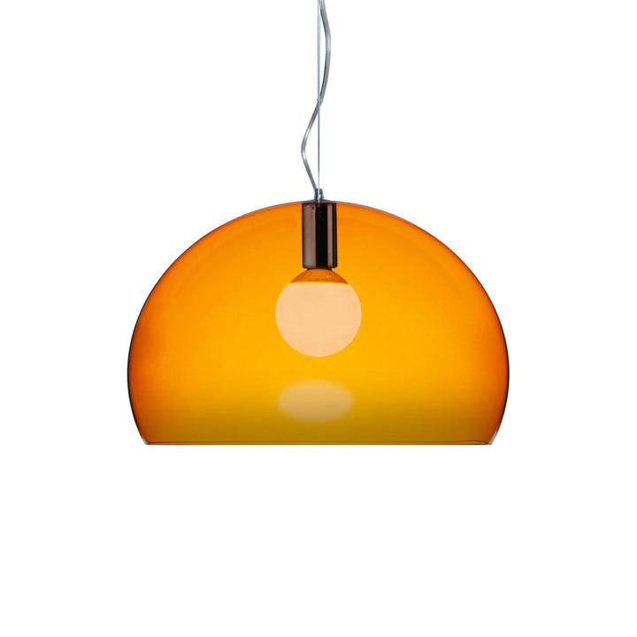 FL/Y Suspension Lamp Lighting Kartell Orange Small: 15 in diameter
