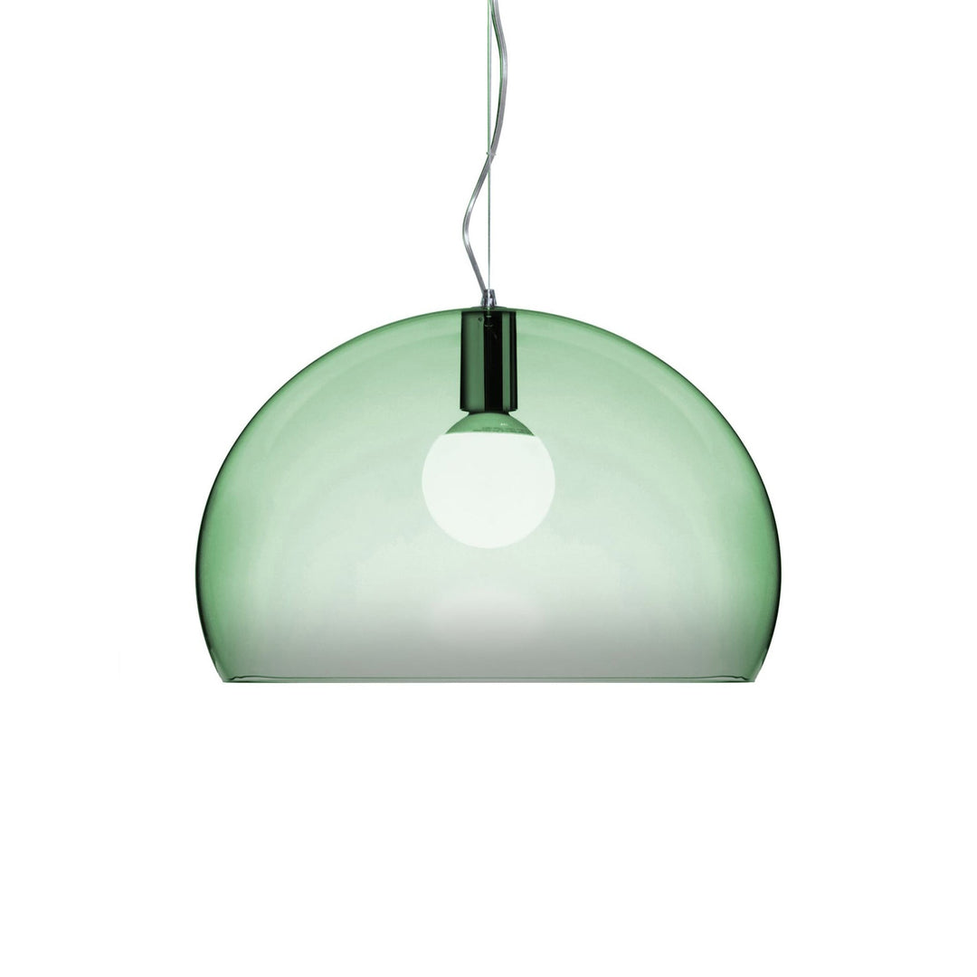 FL/Y Suspension Lamp Lighting Kartell Sage Green Small: 15 in diameter