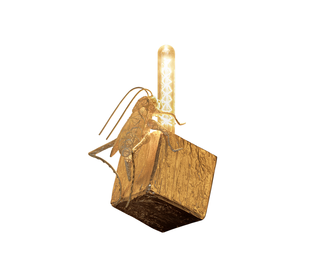 Cubic Filigree Cricket Small Wall Lamp  Boca Do Lobo   
