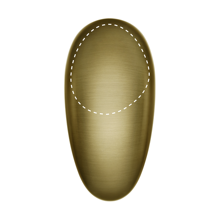 Equilibrio Basin Mixer - 52001 Bathroom Accessories GESSI Gold Brushed PVD