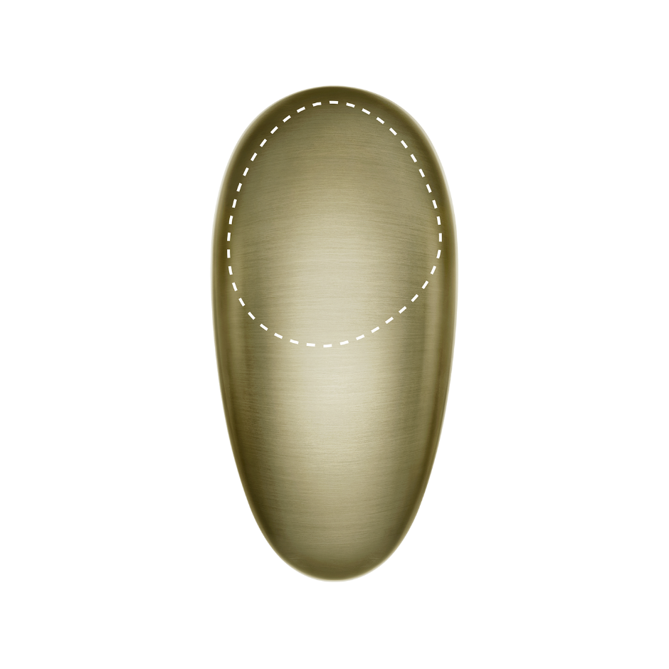 Equilibrio Basin Mixer - 52001 Bathroom Accessories GESSI Brass Brushed PVD