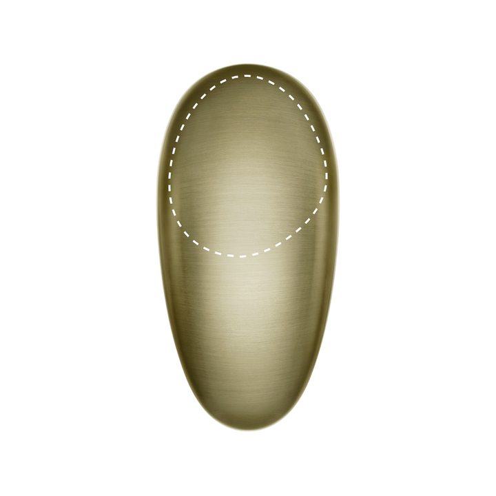 Equilibrio Basin Mixer - 52001 Bathroom Accessories GESSI Brass Brushed PVD