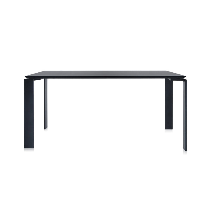 Four Table - Rectangular Tables Kartell Black / Black Small: 62.25 in width