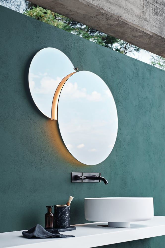 Agape Eclissi Round Mirror Agape