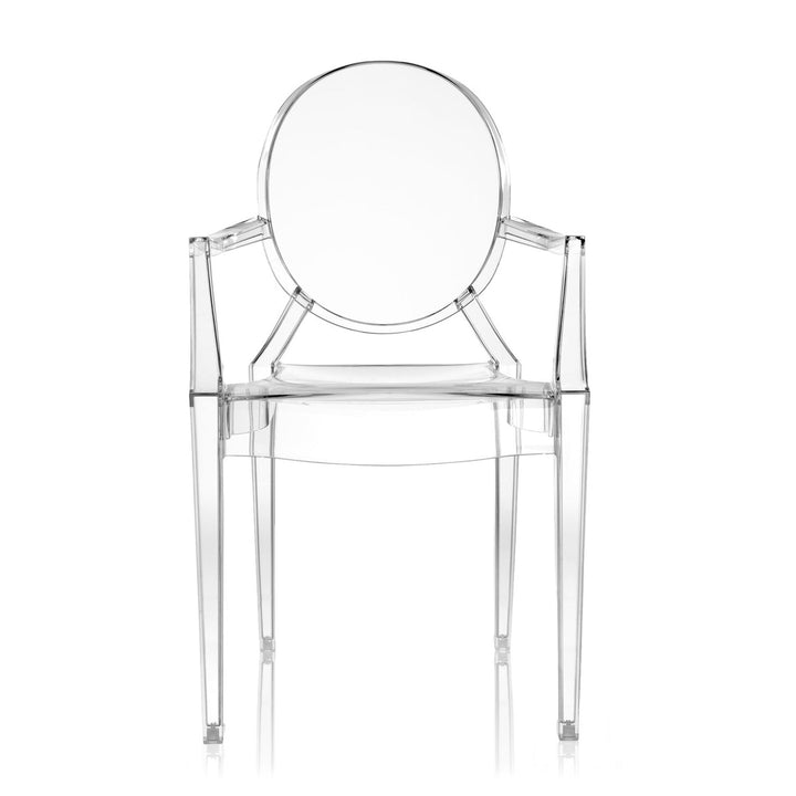 Louis Ghost Chair (Set of 2) Chairs Kartell Crystal