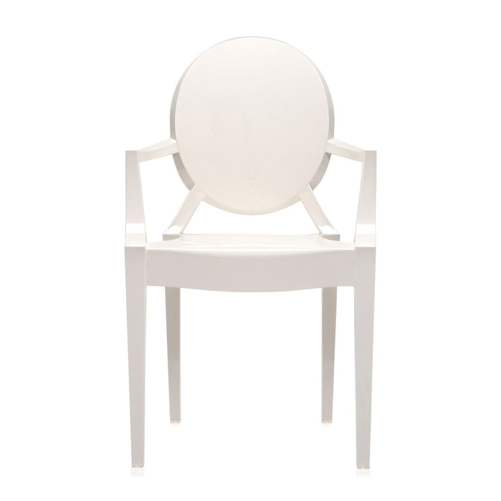 Louis Ghost Chair (Set of 2) Chairs Kartell Glossy White