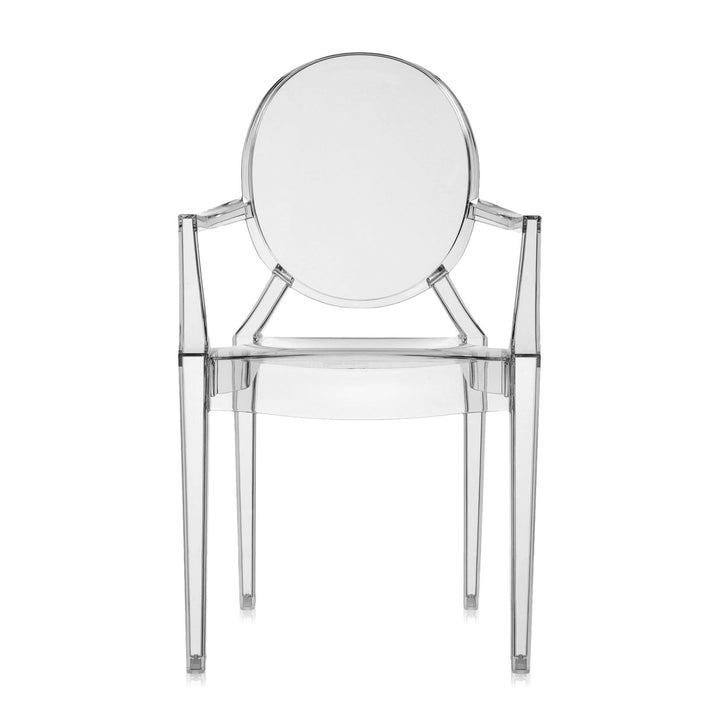 Louis Ghost Chair (Set of 2) Chairs Kartell Smoke Grey