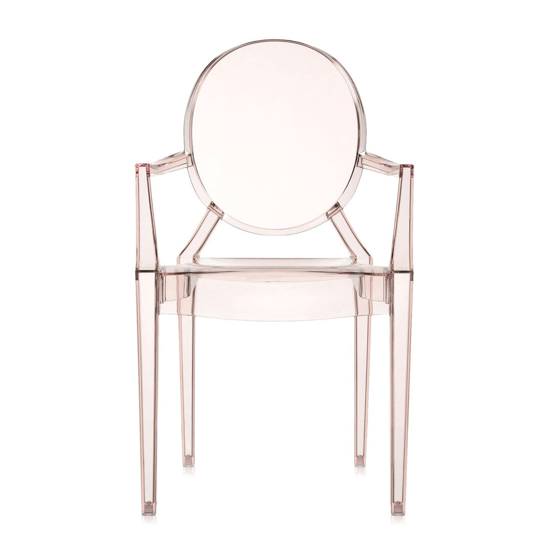 Louis Ghost Chair (Set of 2) Chairs Kartell Sunset Orange