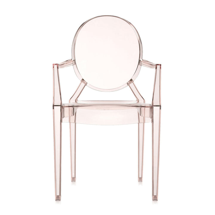 Louis Ghost Chair (Set of 2) Chairs Kartell Sunset Orange