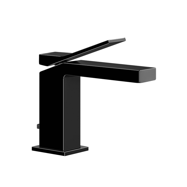Rettangolo Basin Mixer - 53001 Bathroom Accessories GESSI Black Metal PVD