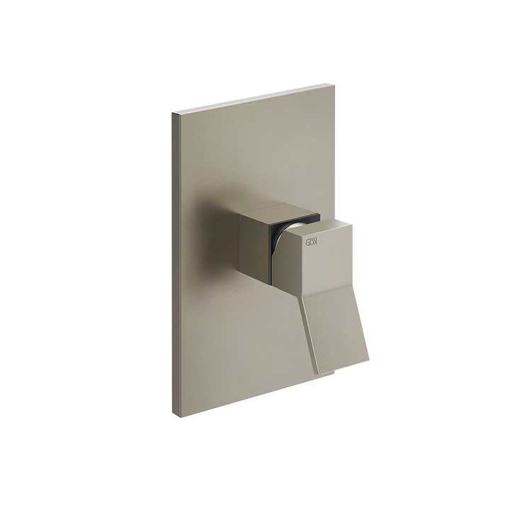 Rettangolo Shower Mixer - 53061 Bathroom Accessories GESSI Finox Brushed Nickel
