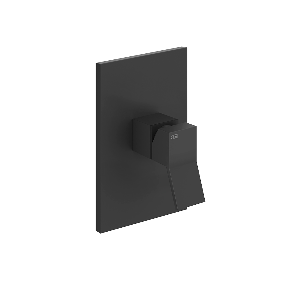 Rettangolo Shower Mixer - 53061 Bathroom Accessories GESSI Matte Black