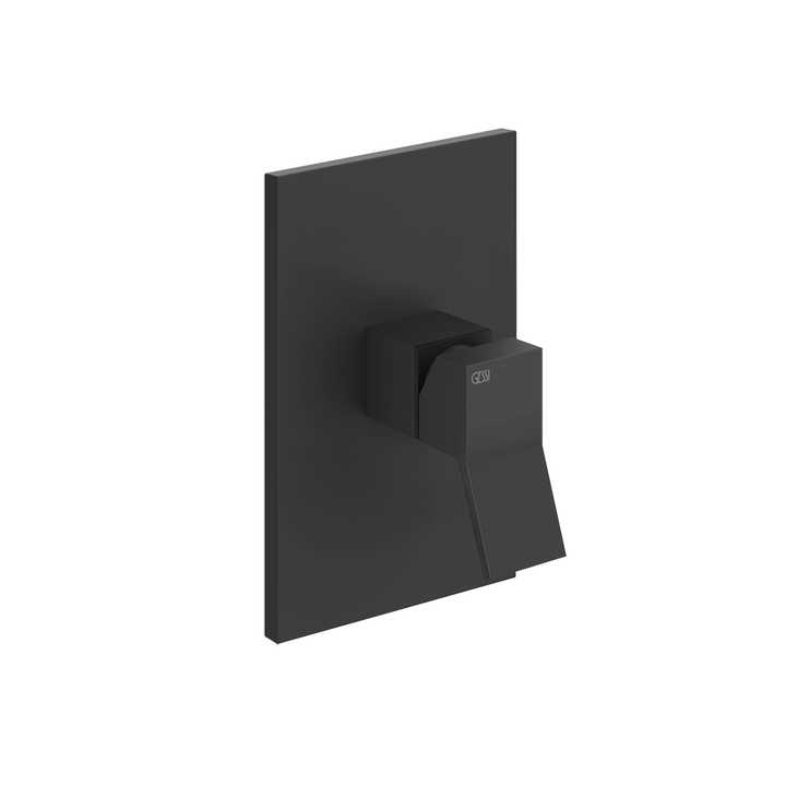 Rettangolo Shower Mixer - 53061 Bathroom Accessories GESSI Matte Black