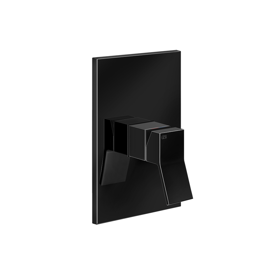 Rettangolo Shower Mixer - 53061 Bathroom Accessories GESSI Black Metal PVD