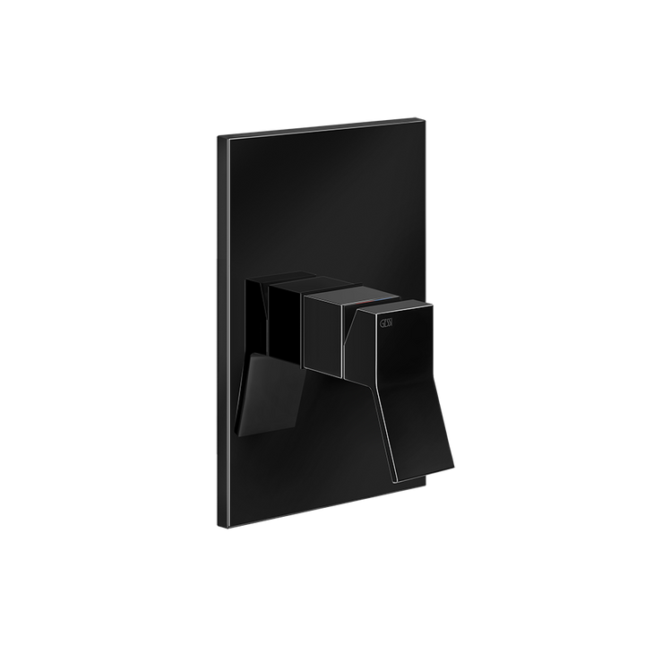 Rettangolo Shower Mixer - 53061 Bathroom Accessories GESSI Black Metal PVD