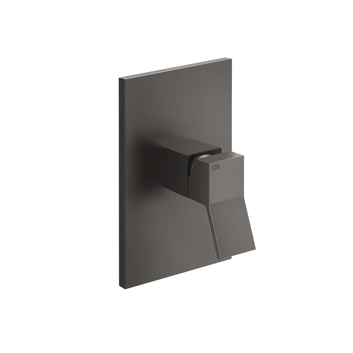 Rettangolo Shower Mixer - 53061 Bathroom Accessories GESSI Black Metal Brushed PVD