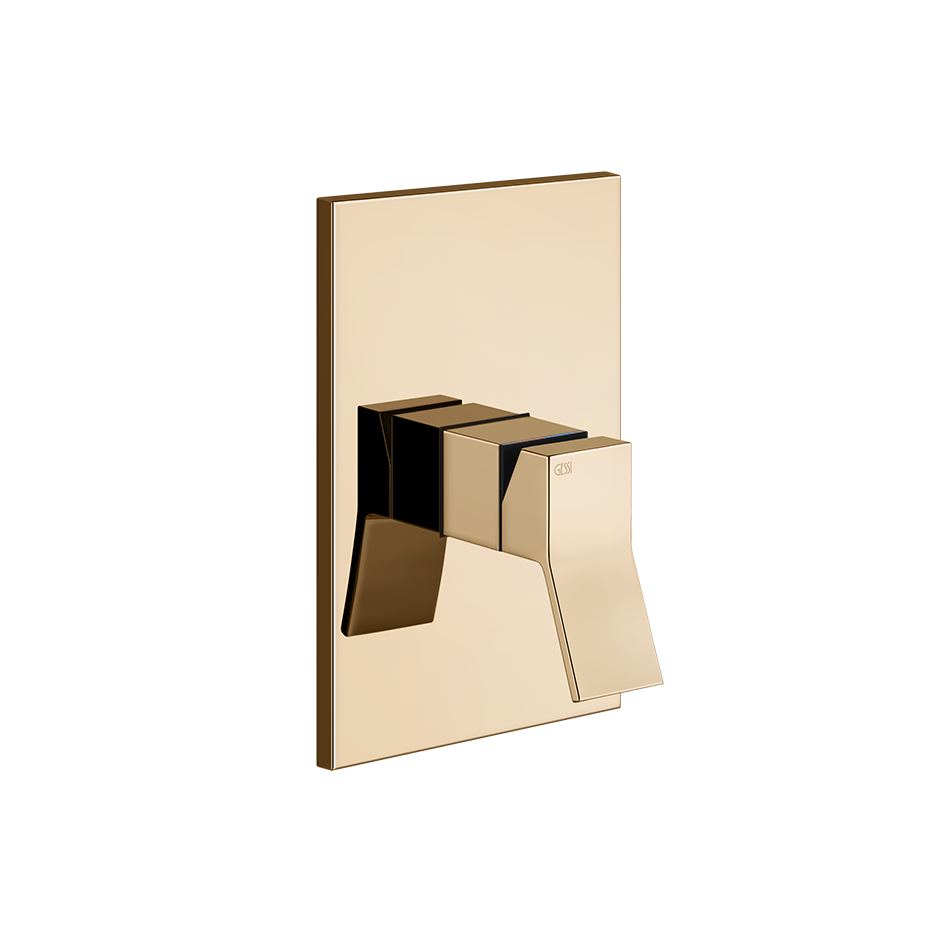 Rettangolo Shower Mixer - 53061 Bathroom Accessories GESSI Warm Bronze PVD