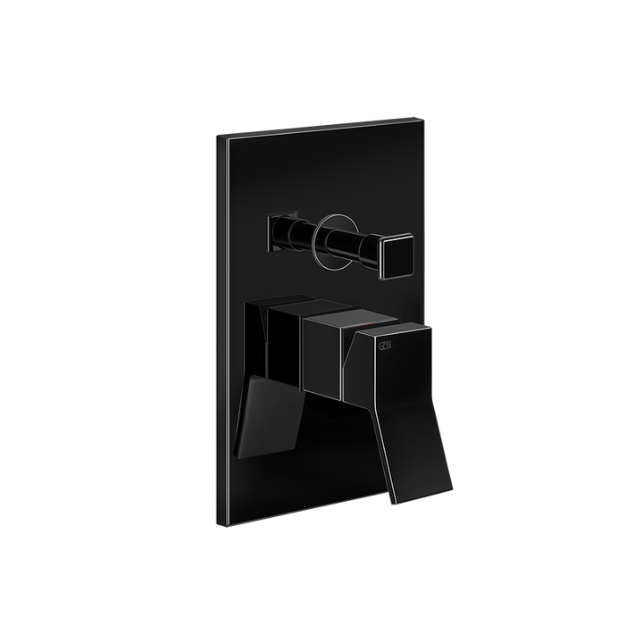 Rettangolo Wall Mounted Mixer - 53079 Bathroom Accessories GESSI Black Metal PVD