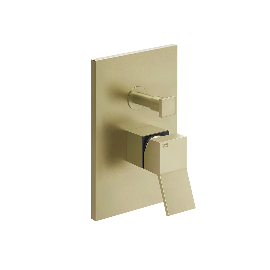 Rettangolo Wall Mounted Mixer - 53079 Bathroom Accessories GESSI Brass Brushed PVD