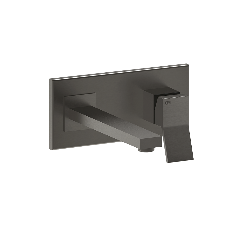 Rettangolo Faucet Handle - 53084 Bathroom Accessories GESSI Black Metal Brushed PVD