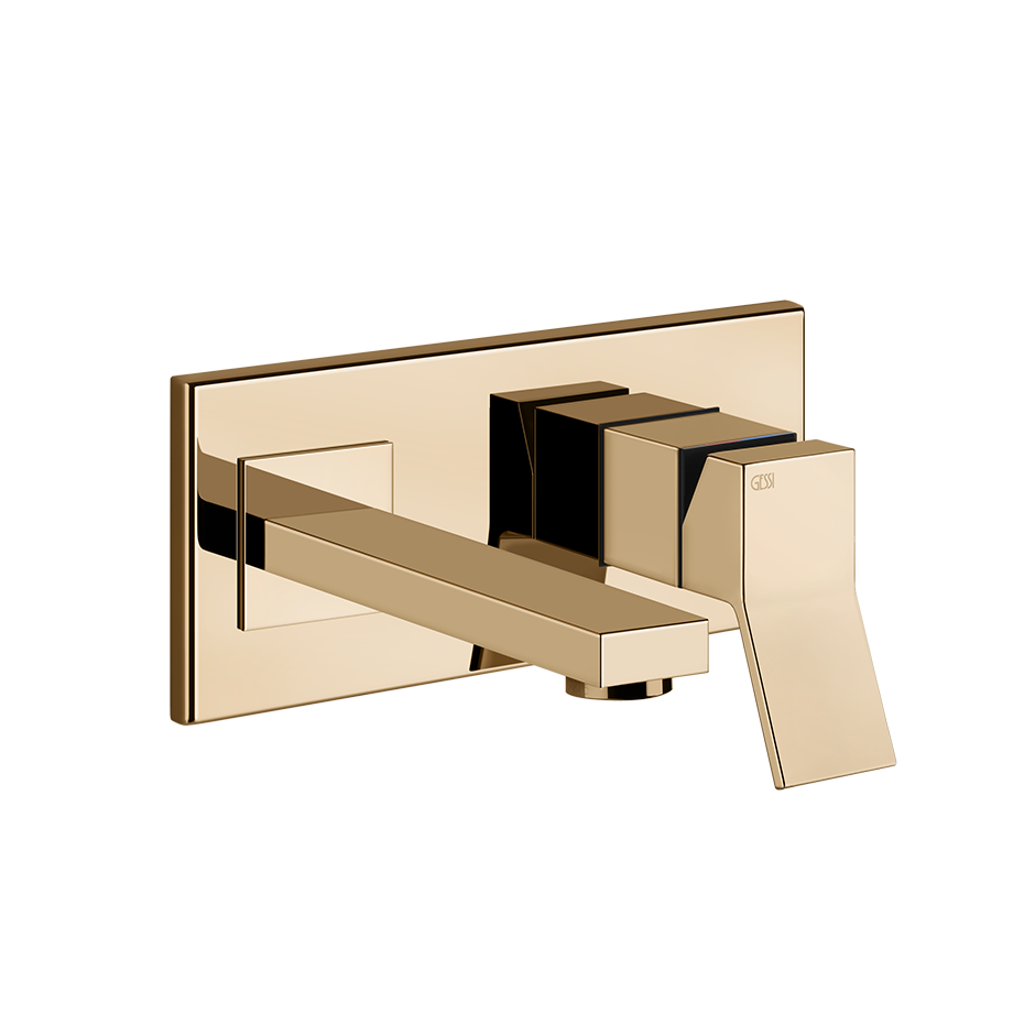 Rettangolo Faucet Handle - 53084 Bathroom Accessories GESSI Warm Bronze PVD