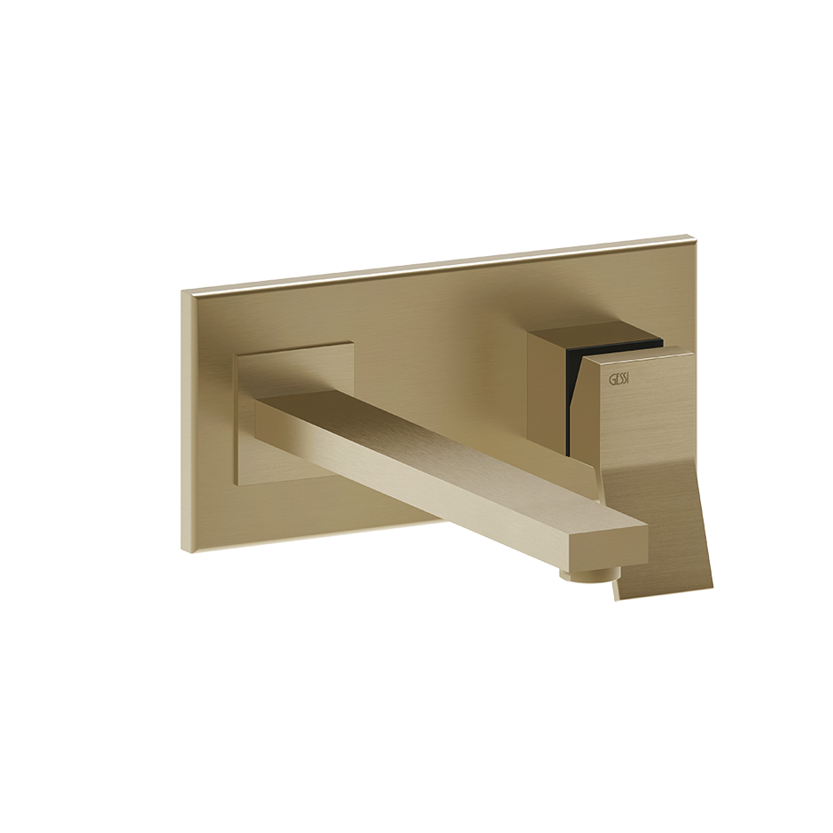 Rettangolo Faucet Handle - 53088 Bathroom Accessories GESSI Warm Bronze Brushed PVD