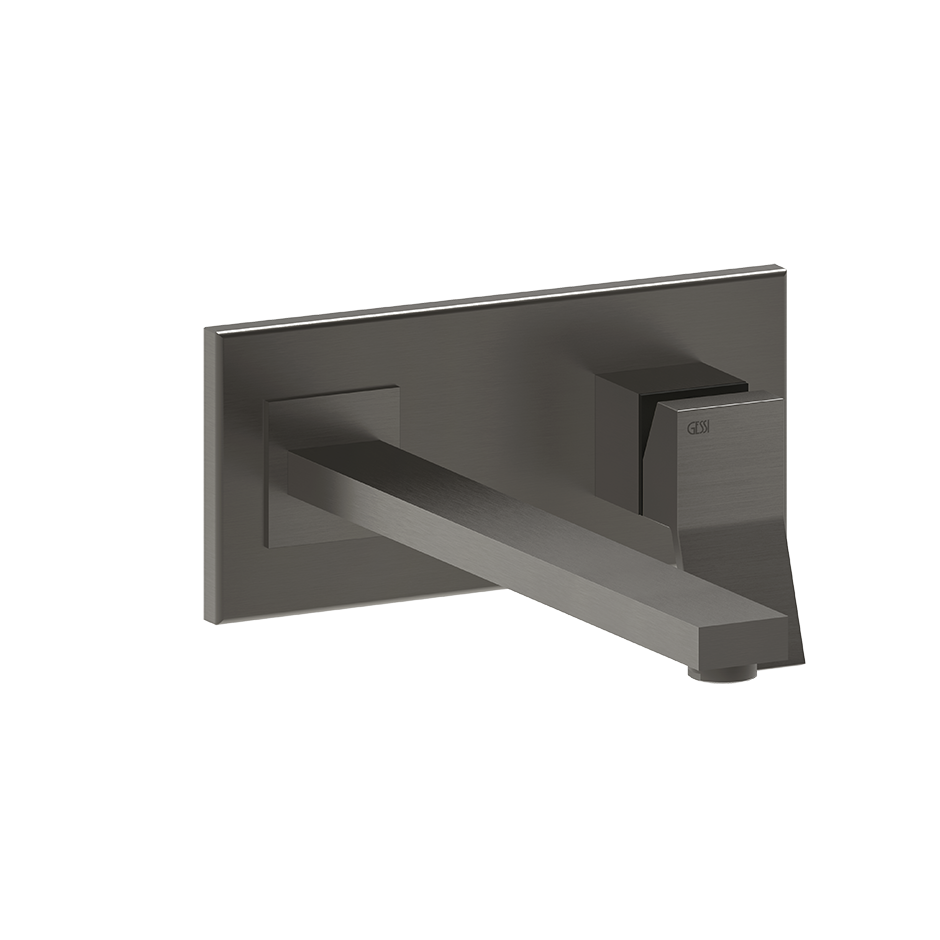 Rettangolo External parts for built-in mixer with long spout, without waste - 53090 Built In Parts GESSI