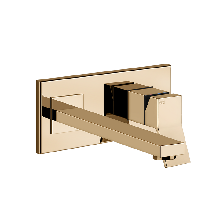 Rettangolo External parts for built-in mixer with long spout, without waste - 53090 Built In Parts GESSI