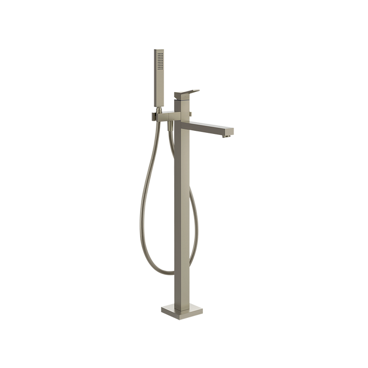 Rettangolo Freestanding Bath Mixer - 53129 Bathroom Accessories GESSI Finox Brushed Nickel
