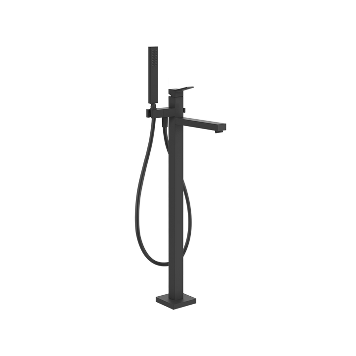 Rettangolo Freestanding Bath Mixer - 53129 Bathroom Accessories GESSI Matte Black