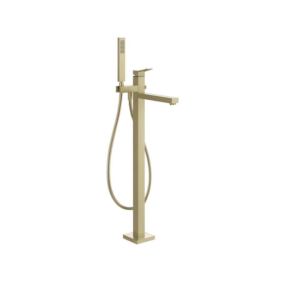 Rettangolo Freestanding Bath Mixer - 53129 Bathroom Accessories GESSI Brass Brushed PVD