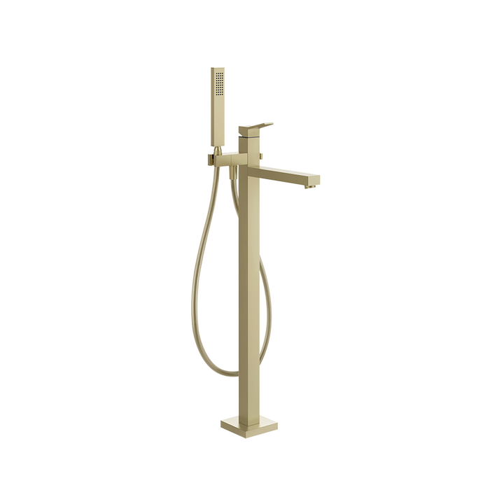 Rettangolo Freestanding Bath Mixer - 53129 Bathroom Accessories GESSI Brass Brushed PVD