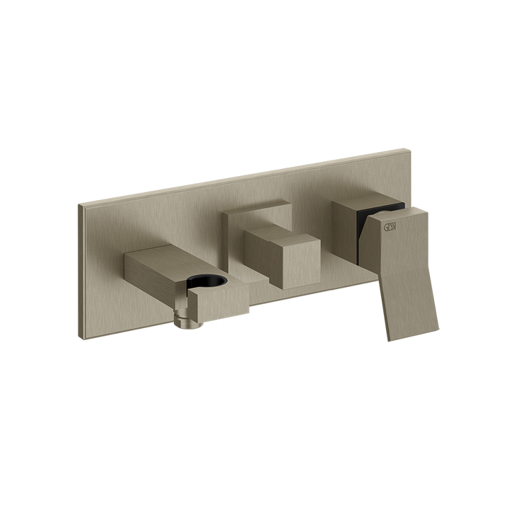 Rettangolo Shower Mixer - 53140 Bathroom Accessories GESSI Finox Brushed Nickel