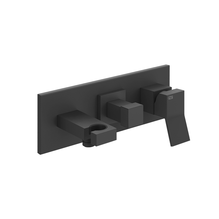 Rettangolo Shower Mixer - 53140 Bathroom Accessories GESSI Matte Black