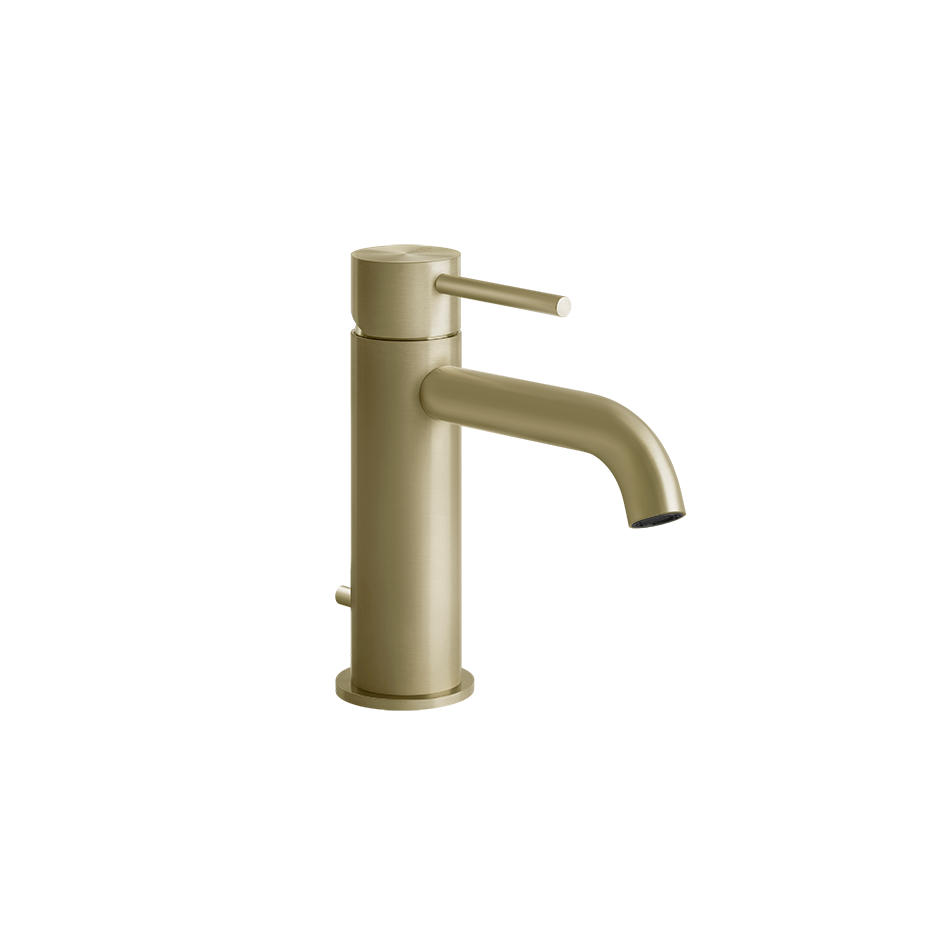 Flessa Basin Mixer - 54001 Bathroom Accessories GESSI Brass Brushed PVD