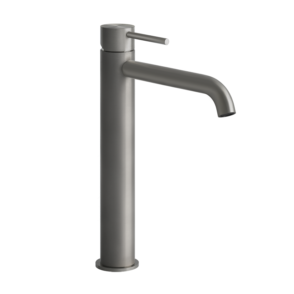 Flessa Basin Mixer - 54006 Bathroom Accessories GESSI Steel Brushed