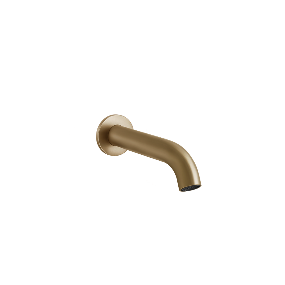 Bath&Shower316 Bath Spout - 54008 Bathroom Accessories GESSI Warm Bronze Brushed PVD