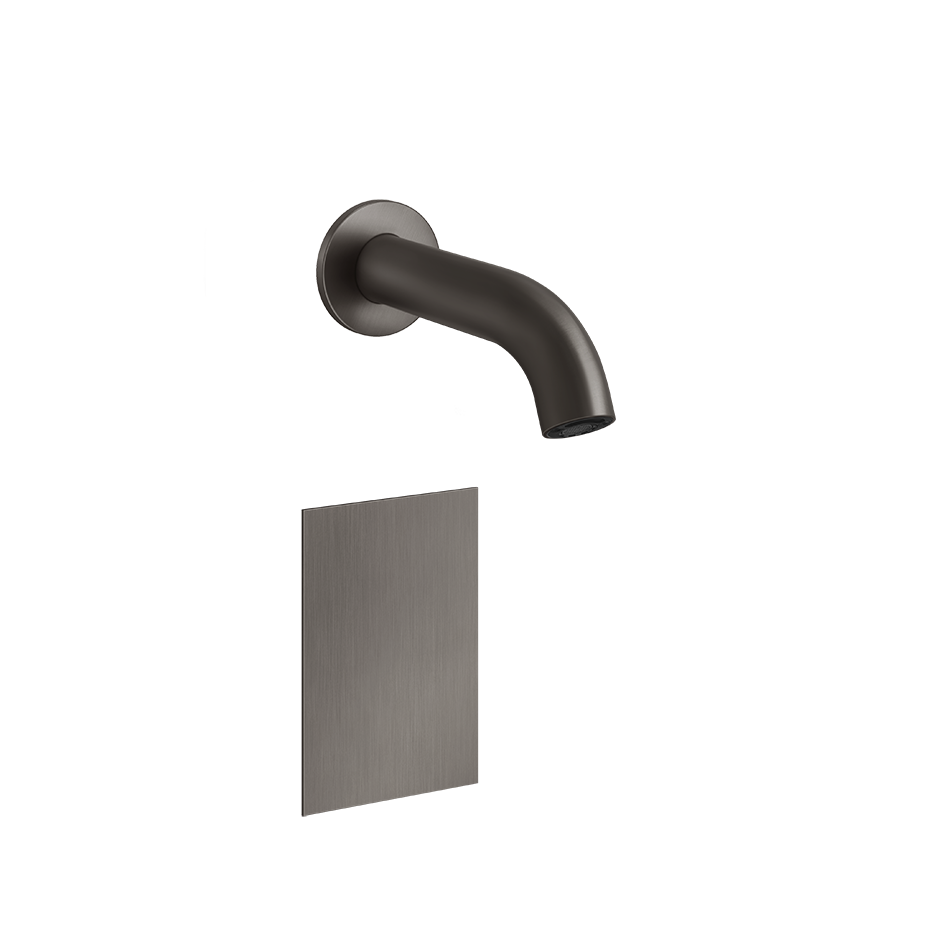 Flessa Electronic Mixer - 54014 Bathroom Accessories GESSI Black Metal Brushed PVD